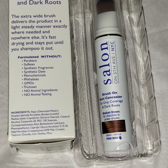 salon Hair Salon On 5th Ave Brush On Concealer Medium Brown Gray